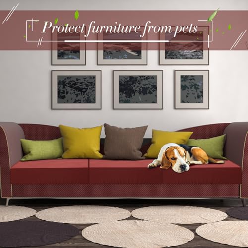Set of 4 Waterproof Stretch Cushion Covers A38871