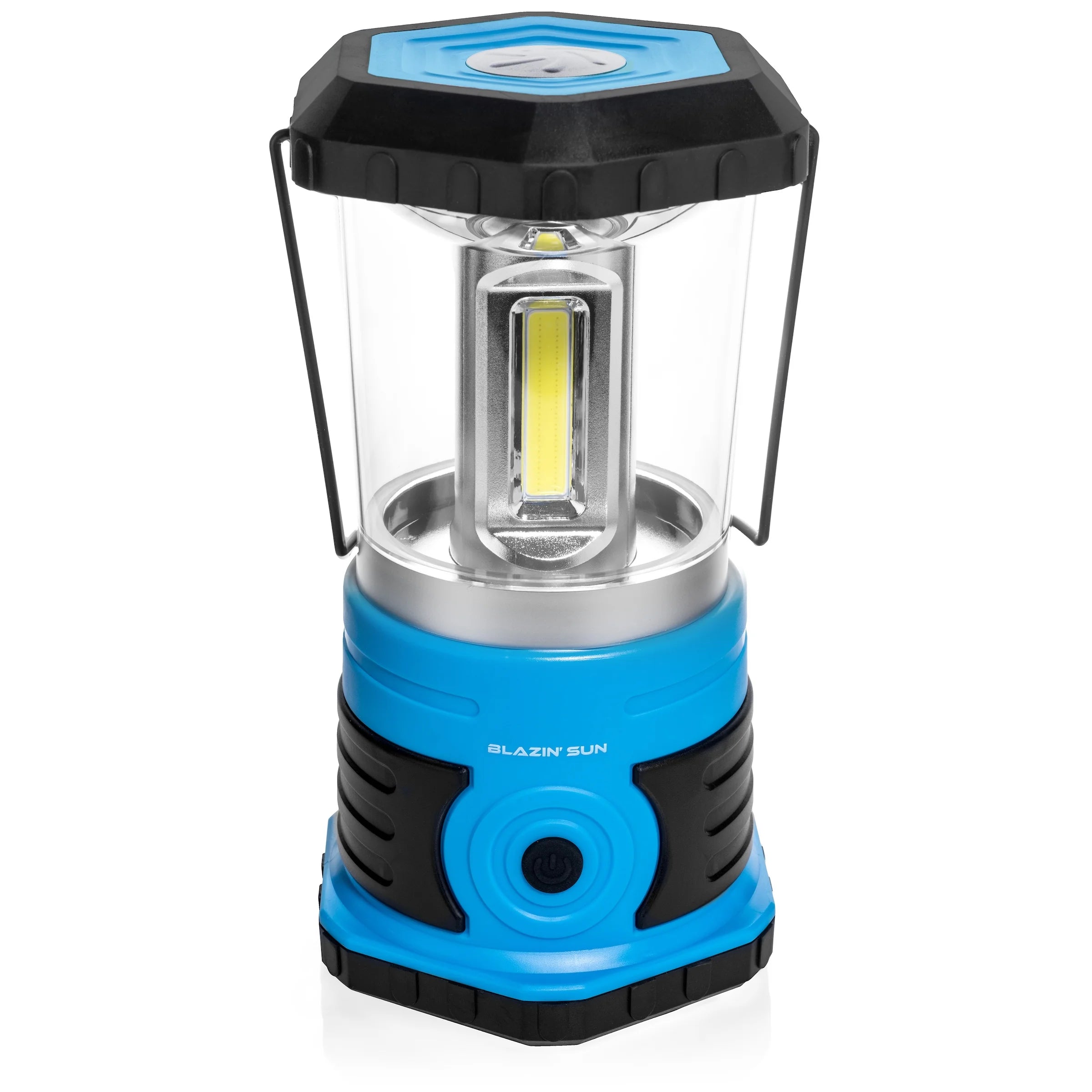 800 Lumen Battery Powered LED Camping Lantern (Blue) B221