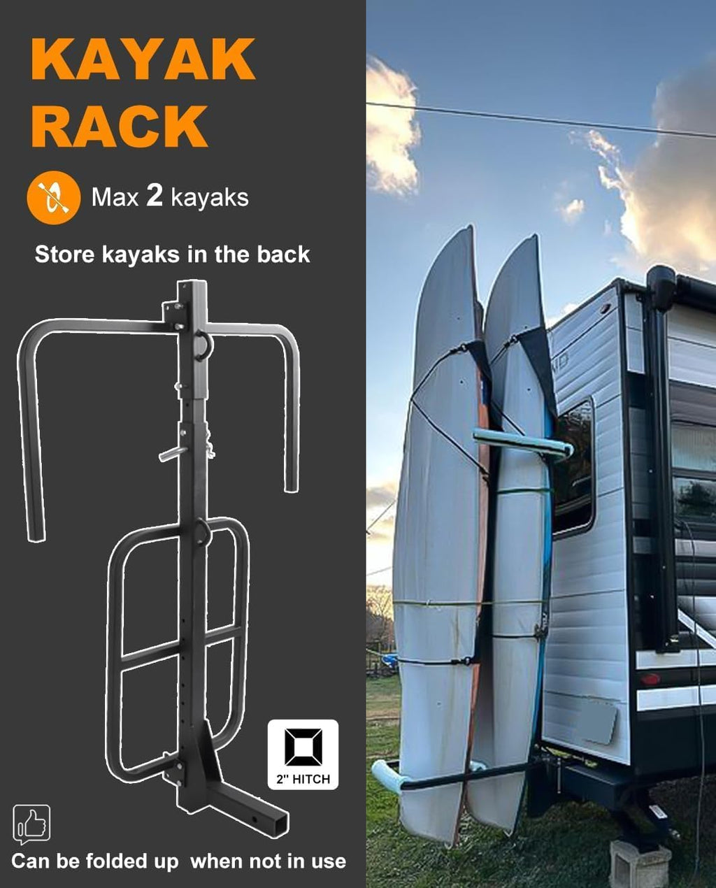 Vertical Kayak Rack L8219