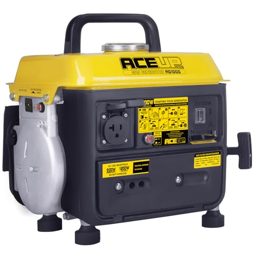 1,200W Gas Powered Portable Generator N965555