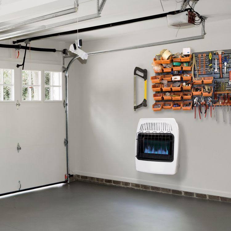 20,000 BTU Blue Flame Vent Free Liquid Propane Wall Heater V9642