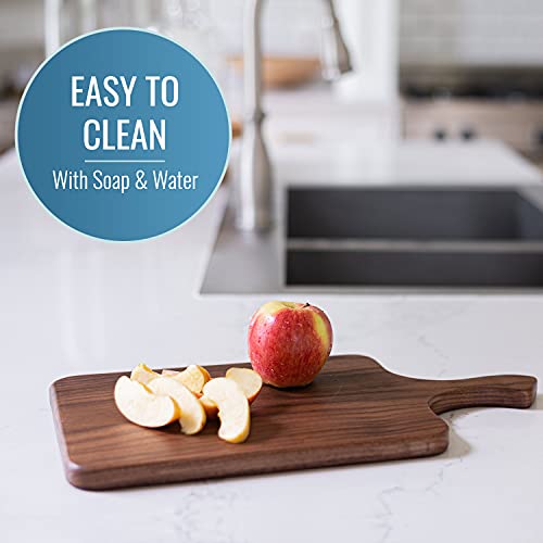 Dark Walnut Wood Cutting Board, 16 x 8 W597728