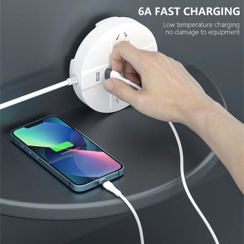 1.2m USB to Type C/Micro USB Data Line, 6A Quick Charging Power Cable I750