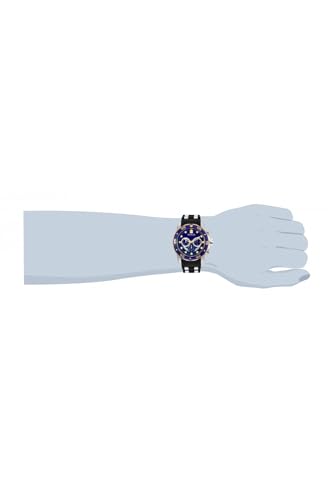 Stainless Steel and Silicone Quartz Watch X701946