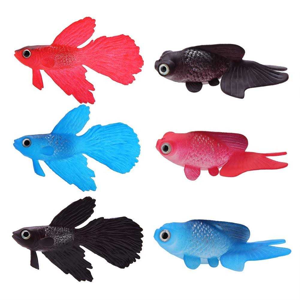 Aquarium Swimming Fish Silicone Artificial Fish Ornament R316694