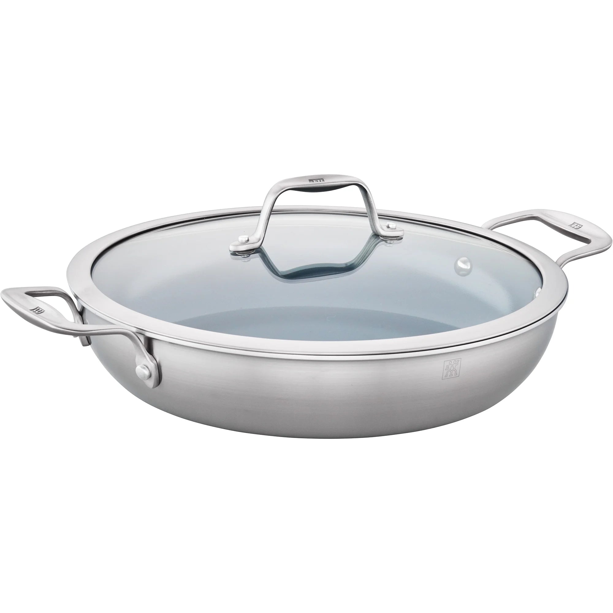 3-ply Stainless Steel Ceramic Nonstick Braiser Y7996