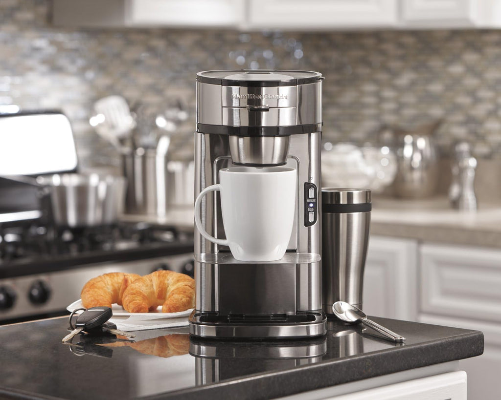 Single Serve Coffee Maker & Electric Coffee Grinder P451