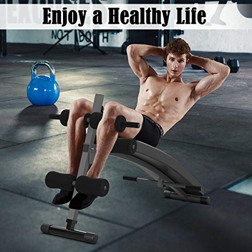 Adjustable Decline Ab Bench W7581