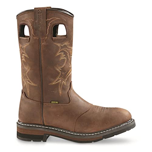 Leather Waterproof Western Work Boots G19144