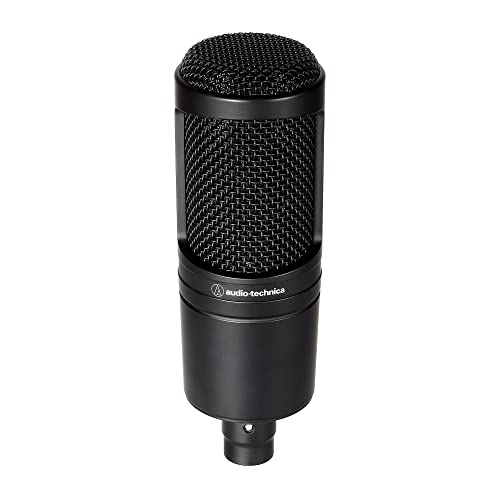 Black Cardioid Condenser Studio XLR Microphone, USB Audio Interface F9716