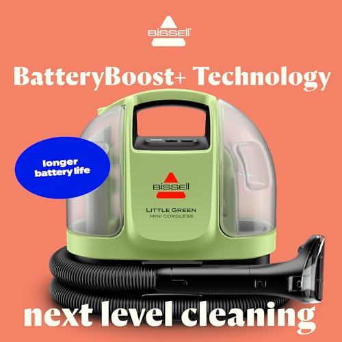 Portable Carpet and Upholstery Deep Cleaner with Self-Cleaning Tool R9083