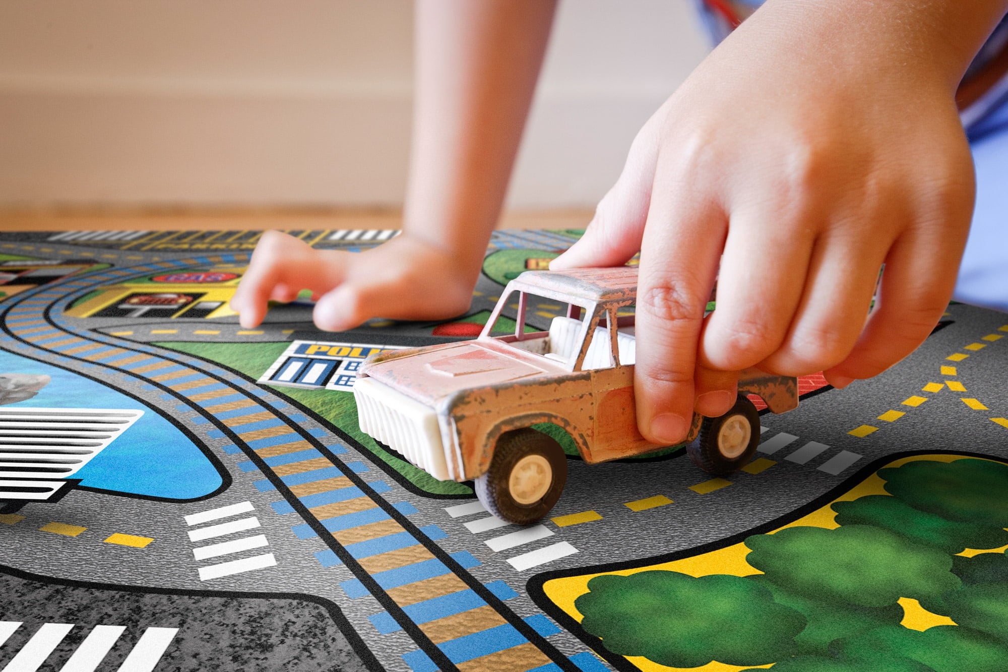 4' x 6' Kids Play Activity Rug W97401