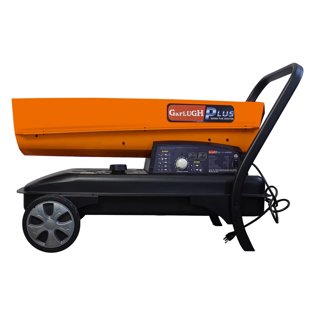 215000BTU Heavy-duty Kerosene Diesel Heater with Thermostat Control U500