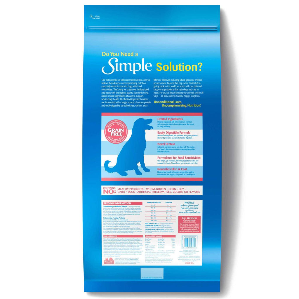 Grain Free Salmon & Potato Natural Dry Dog Food S269