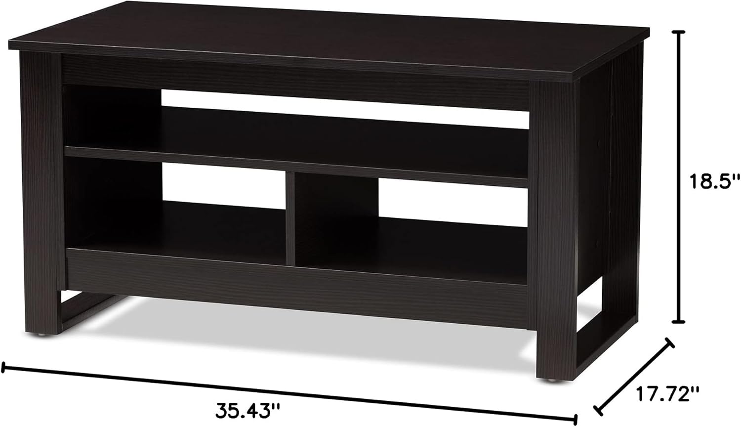 Dark Brown Coffee Table O334539