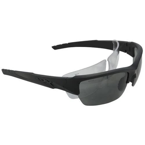 Smoke Grey/Clear Matte Black Frame Y59098