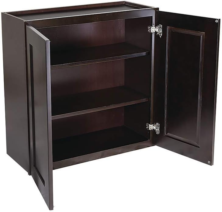 30x36x12 Espresso Wall Kitchen Cabinet F68093