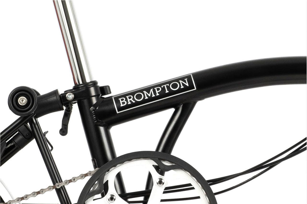 Black 6 Speed Folding Bike U3693