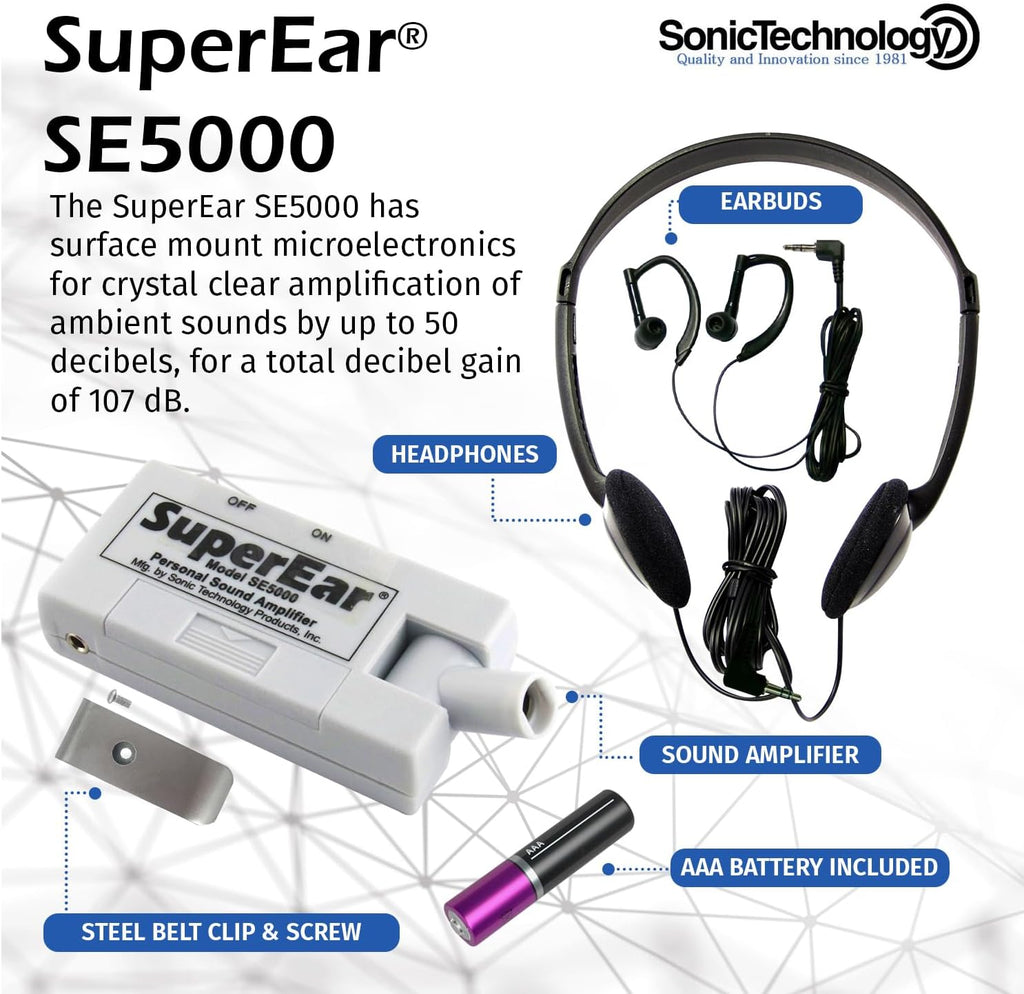 50dB Gain Hand Held Pocket Size Audio Amplifier with Headphones R940808
