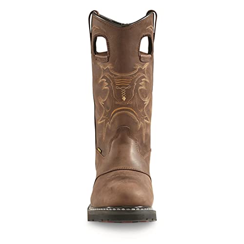 Leather Waterproof Western Work Boots G19144
