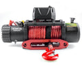 13500lb Waterproof Electric Synthetic Rope Winch with Hawse Fairlead K362484