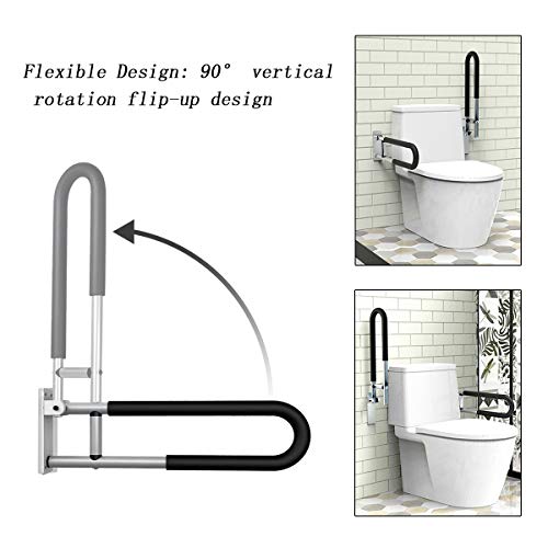 24 Inch Stainless Steel Toilet Grab Bar O341