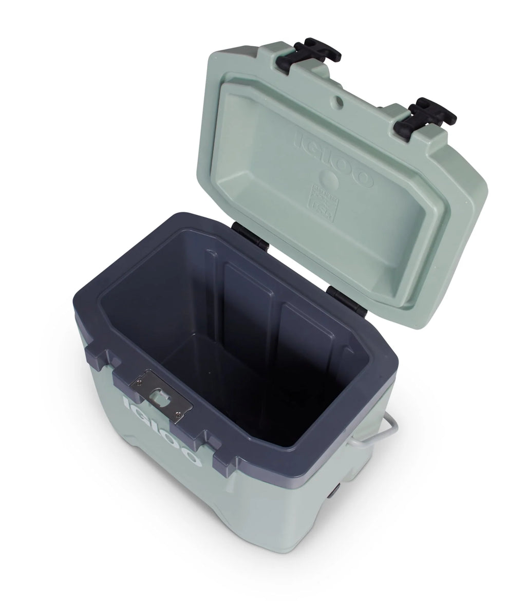 Green 25 QT Ice Chest Cooler Z4237