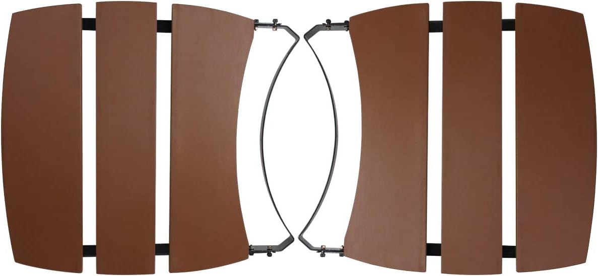 HDPE Grill Side Shelves - 3 Shelves Slats Q827