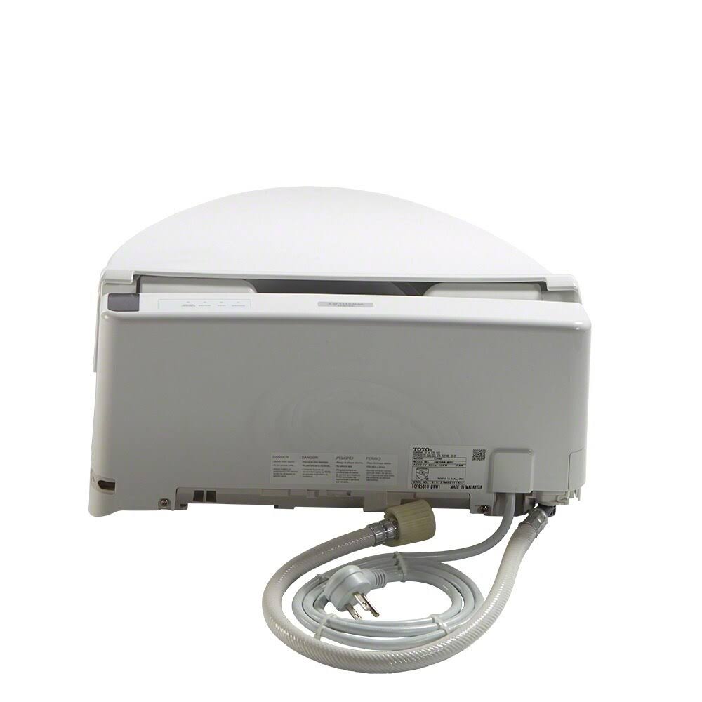 Cotton White Elongated Bidet Toilet Seat I9725