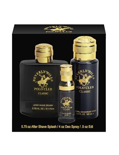 Eau De Toilette, Deodorant Body Spray & After Shave Lotion D11059