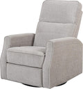 Gray Swivel Recliner Glider I1625