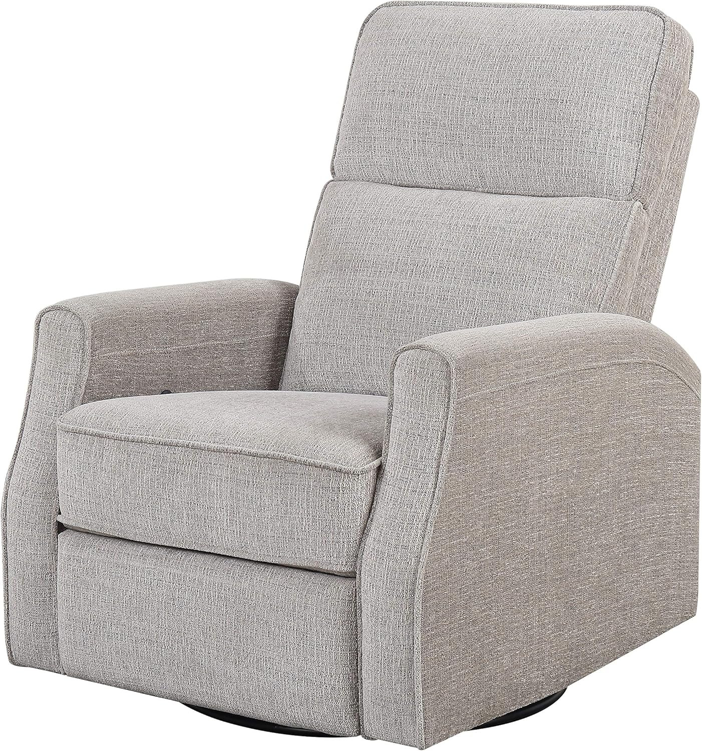 Gray Swivel Recliner Glider I1625
