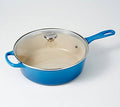 3.75-qt Cast Iron Cassadou with Glass Lid R25972