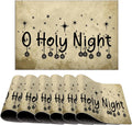 6 PCS Non-Slip Heat-Resistant Placemats U870038