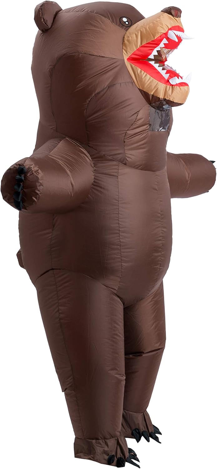 Brown Inflatable Bear Costume L5775