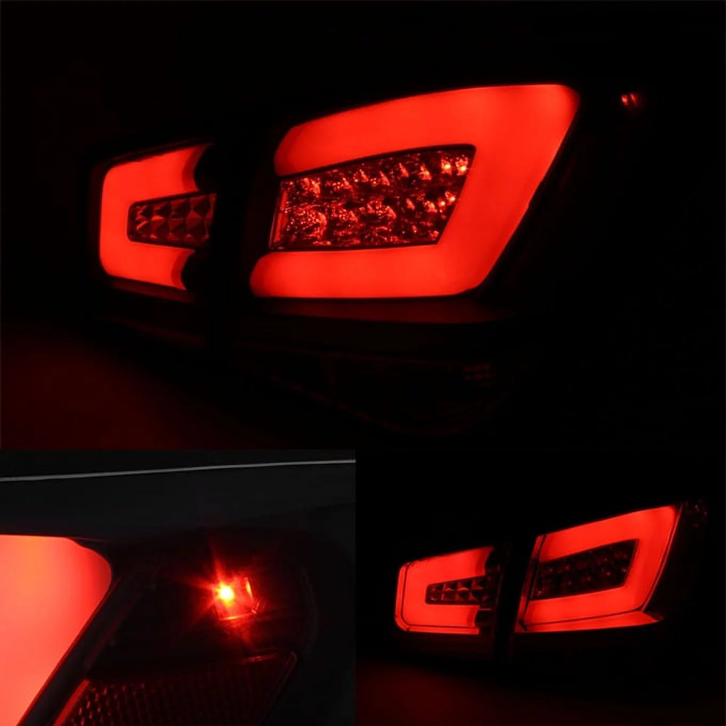 Black Bezel Full LED Tail Lights 4pcs Set G111016