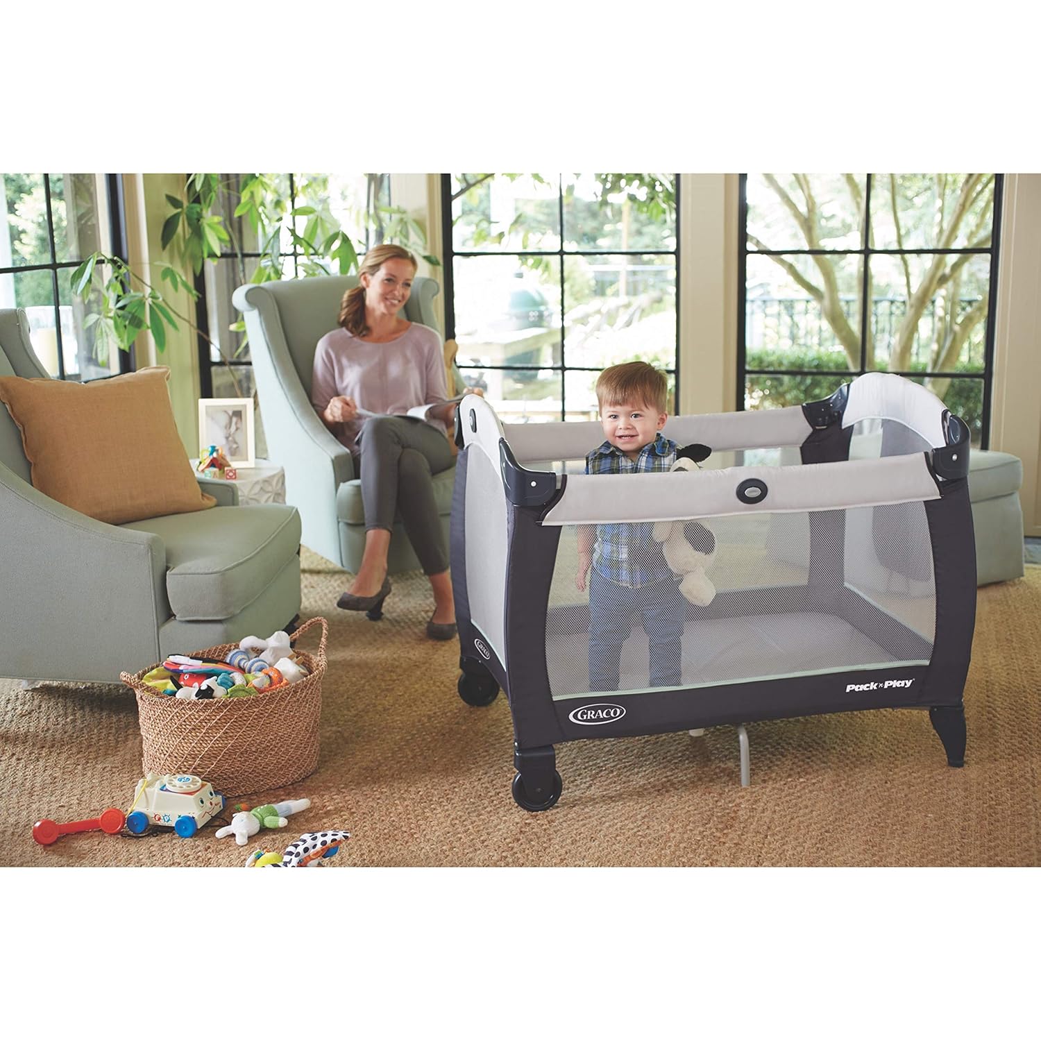 Playard with Reversible Seat & Changer B14725