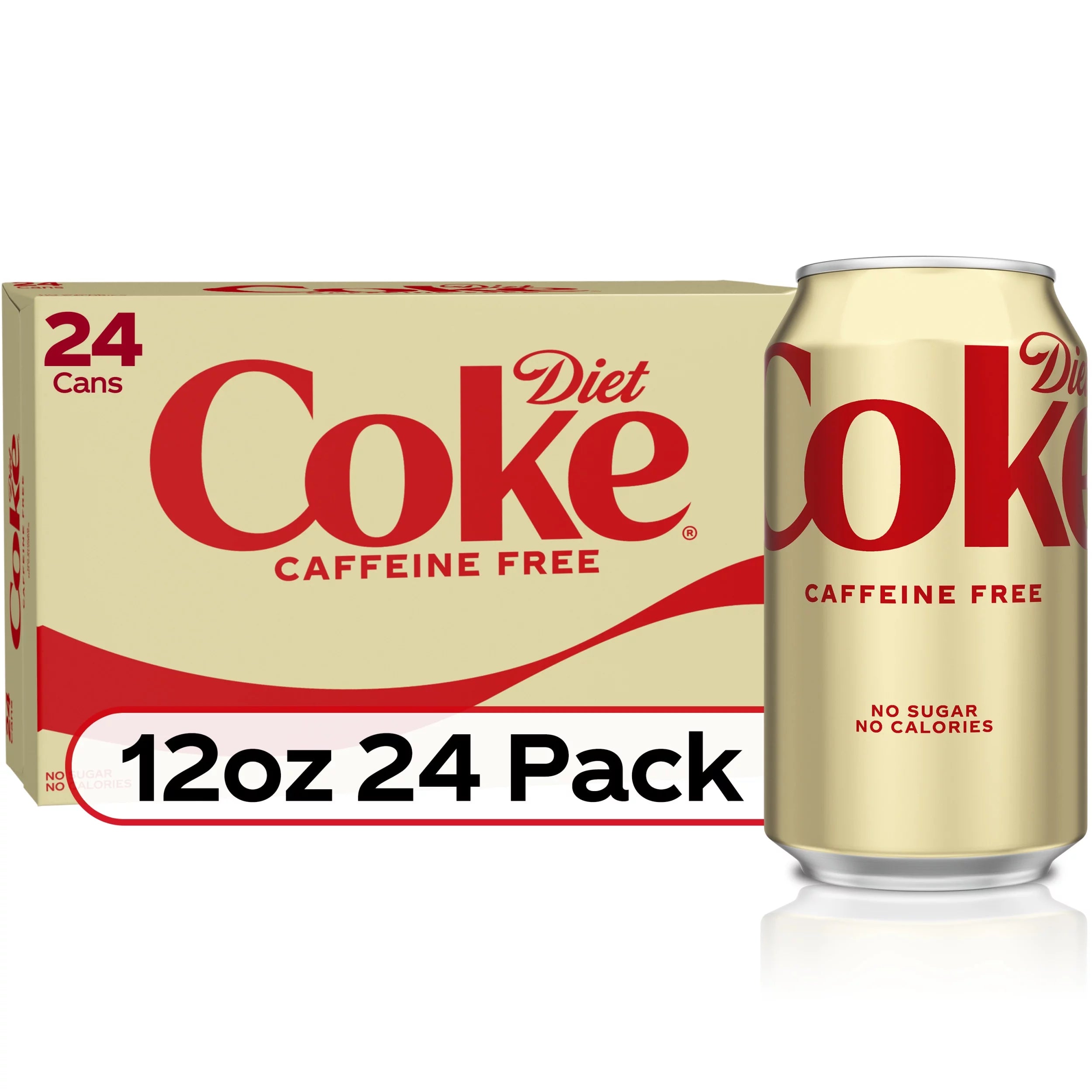 Caffeine Free 12oz Cans (Pack of 24) Q93740