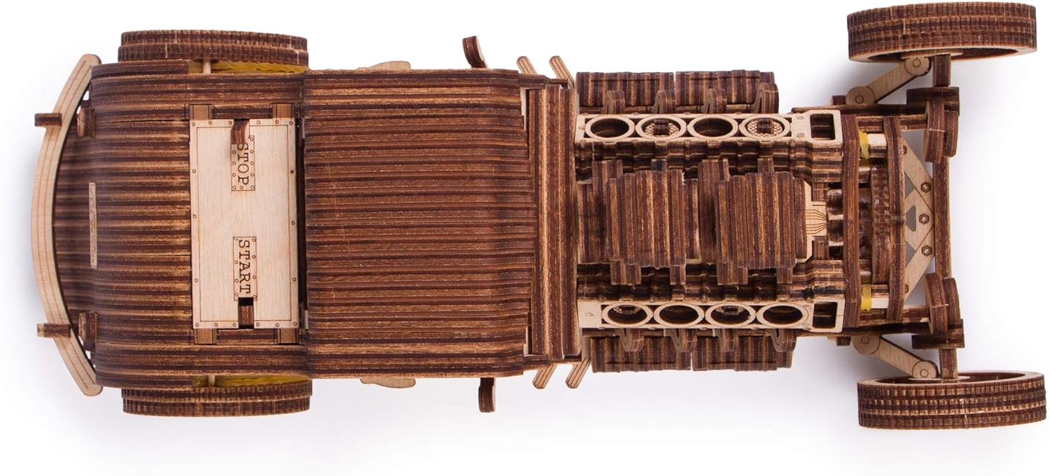 Wooden Model Car Kit Pack of 2 X705068