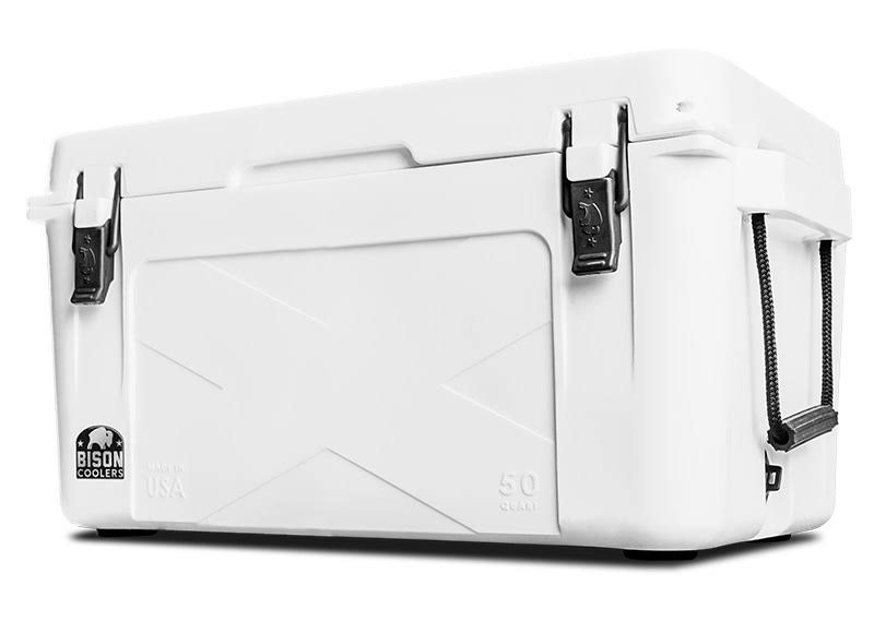 White 50 Quart Cooler F619