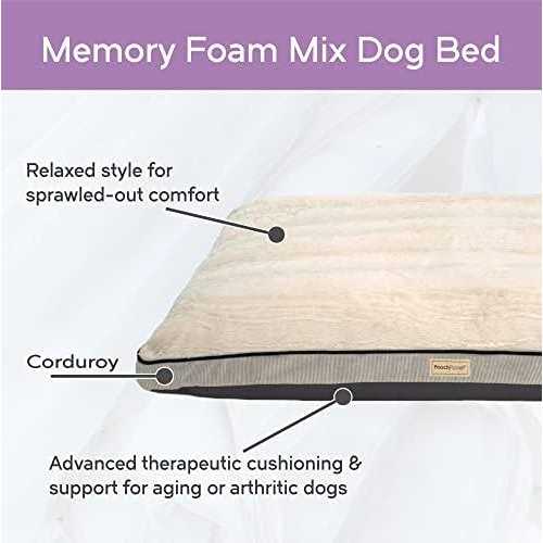 Large Memory Foam Dog Bed with Removable Washable Cover F302454