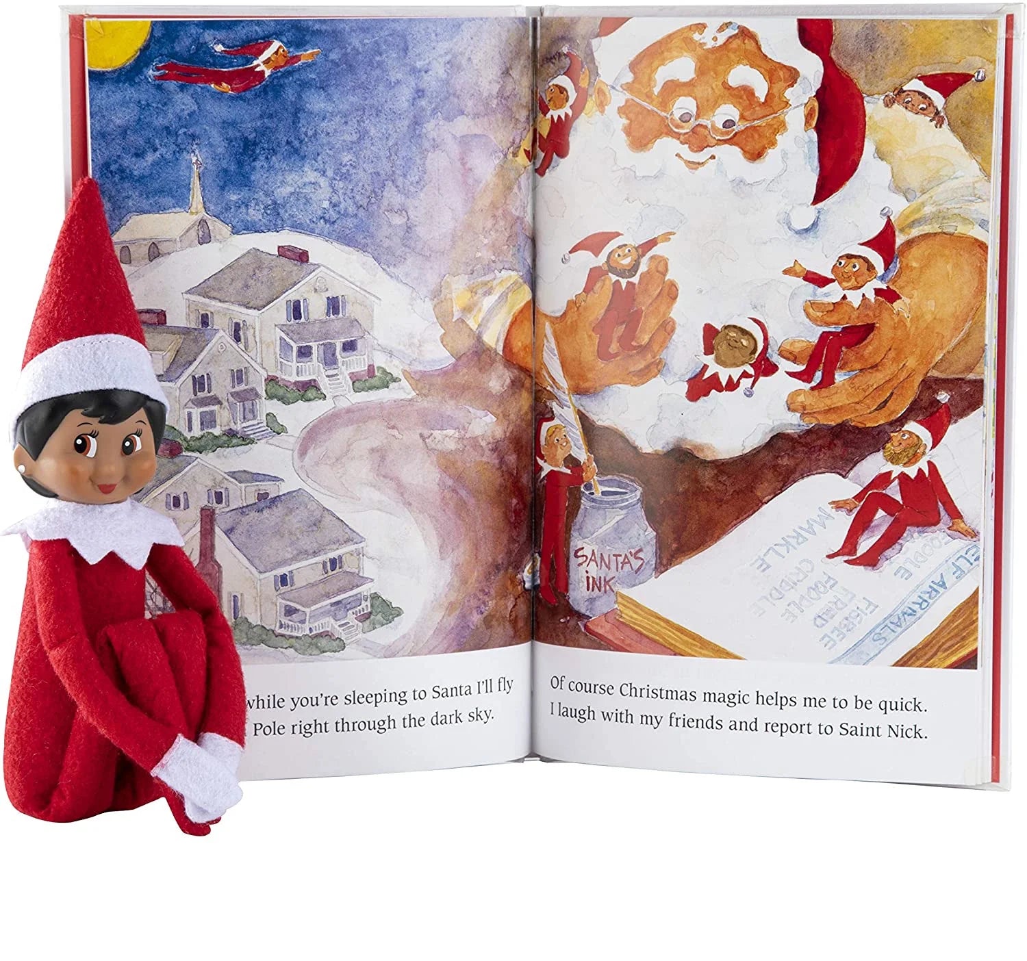 Brown-Eyed Girl Scout Elf Plush Toy K399