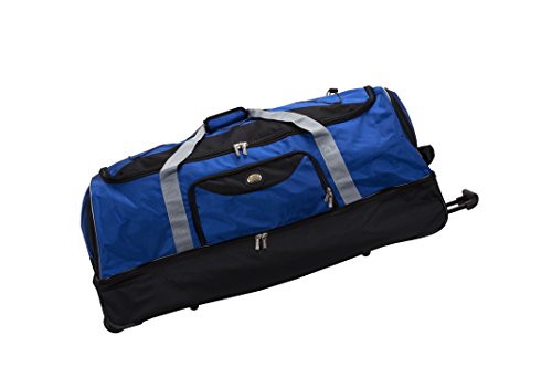 Navy 40-Inch Rolling Duffel Bag Q1203