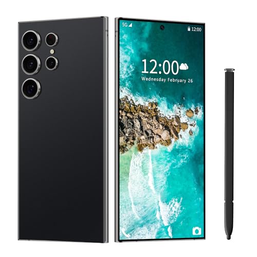 White 6.8" 6GB+256GB Unlocked Smartphone E830