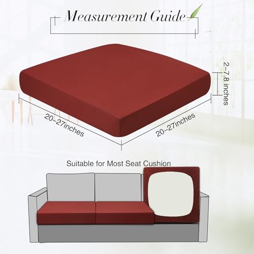 Set of 4 Waterproof Stretch Cushion Covers A38871