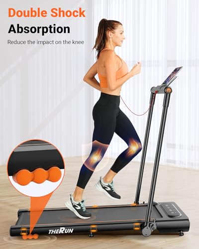 2 in 1 Under Desk Walking Pad Treadmill with LED Touch Screen W846