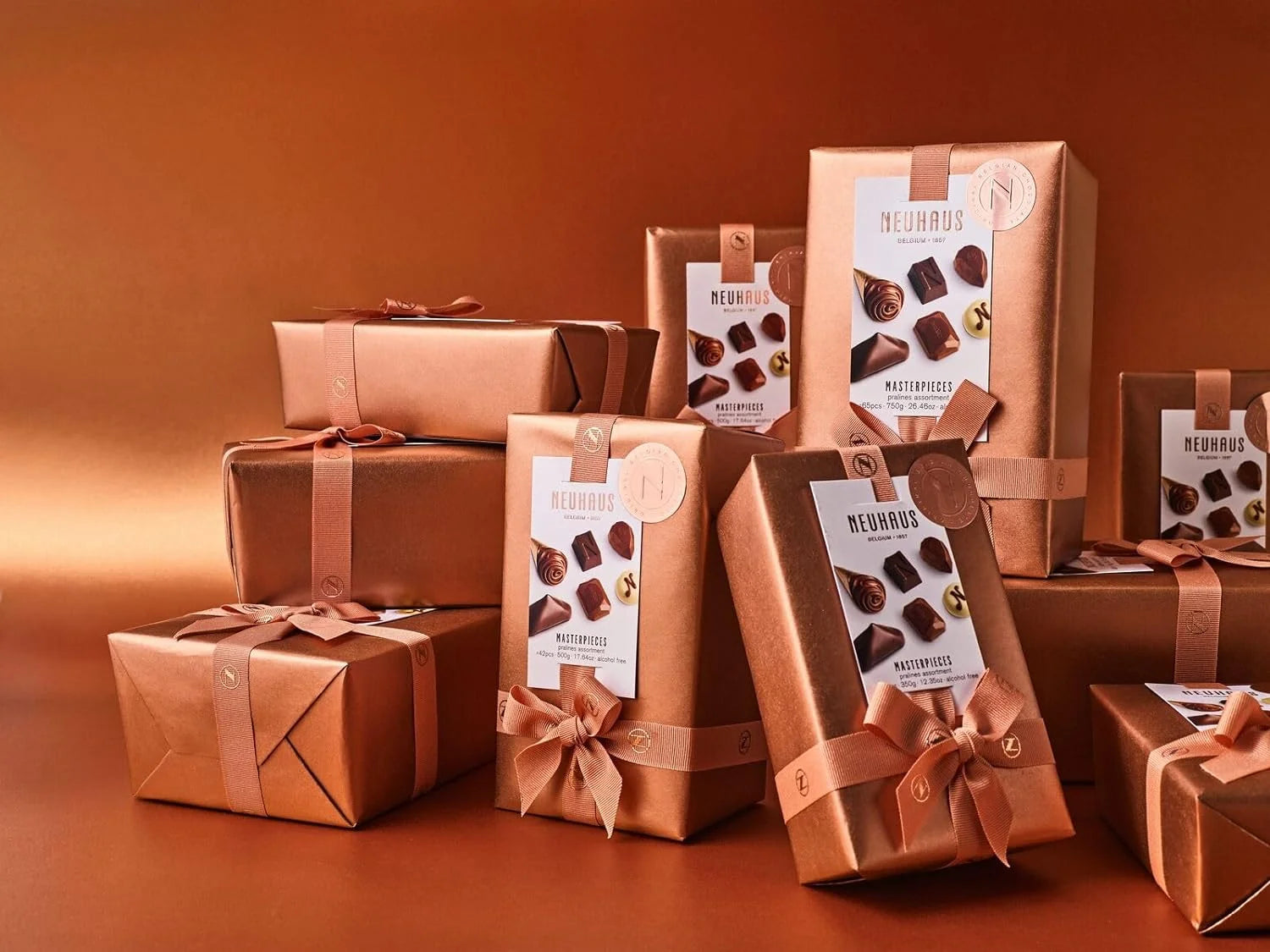 1/2 Lb Assorted Chocolate Pralines M4726