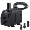 550 GPH 30W Quiet Submersible Water Pump with 3 Nozzles B822280