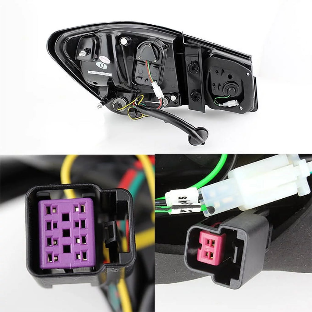 Black Bezel Full LED Tail Lights 4pcs Set G111016