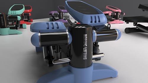 Mini Stepper & Stair Climber Machine with Resistance Bands Set X81561